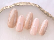 ネイルサロンフォーユー(for u)/ベージュネイル￥4980