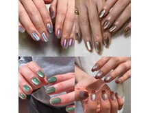 ウェイビーズ ネイル(wavy's.nail)の雰囲気（マグネットネイル）