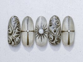 ミラーアートネイル