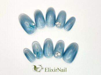 エリクサーネイル 渋谷(Elixir Nail)/定額aシンプル/クーポン使用