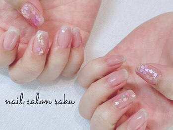 サク(saku)/定額デザイン/桜