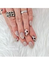 はあとねいる 盛岡仙北店/三毛猫ネイル