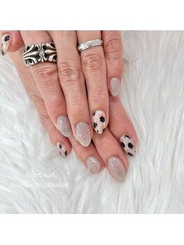 はあとねいる 盛岡仙北店/三毛猫ネイル