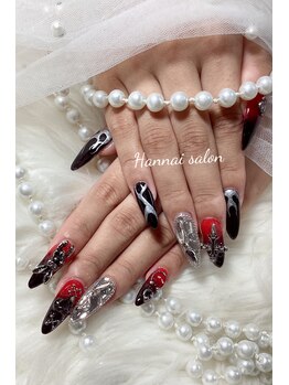 ハナアイ サロン 新大久保店(hanaai salon)/シンプル持ち込みデザイン