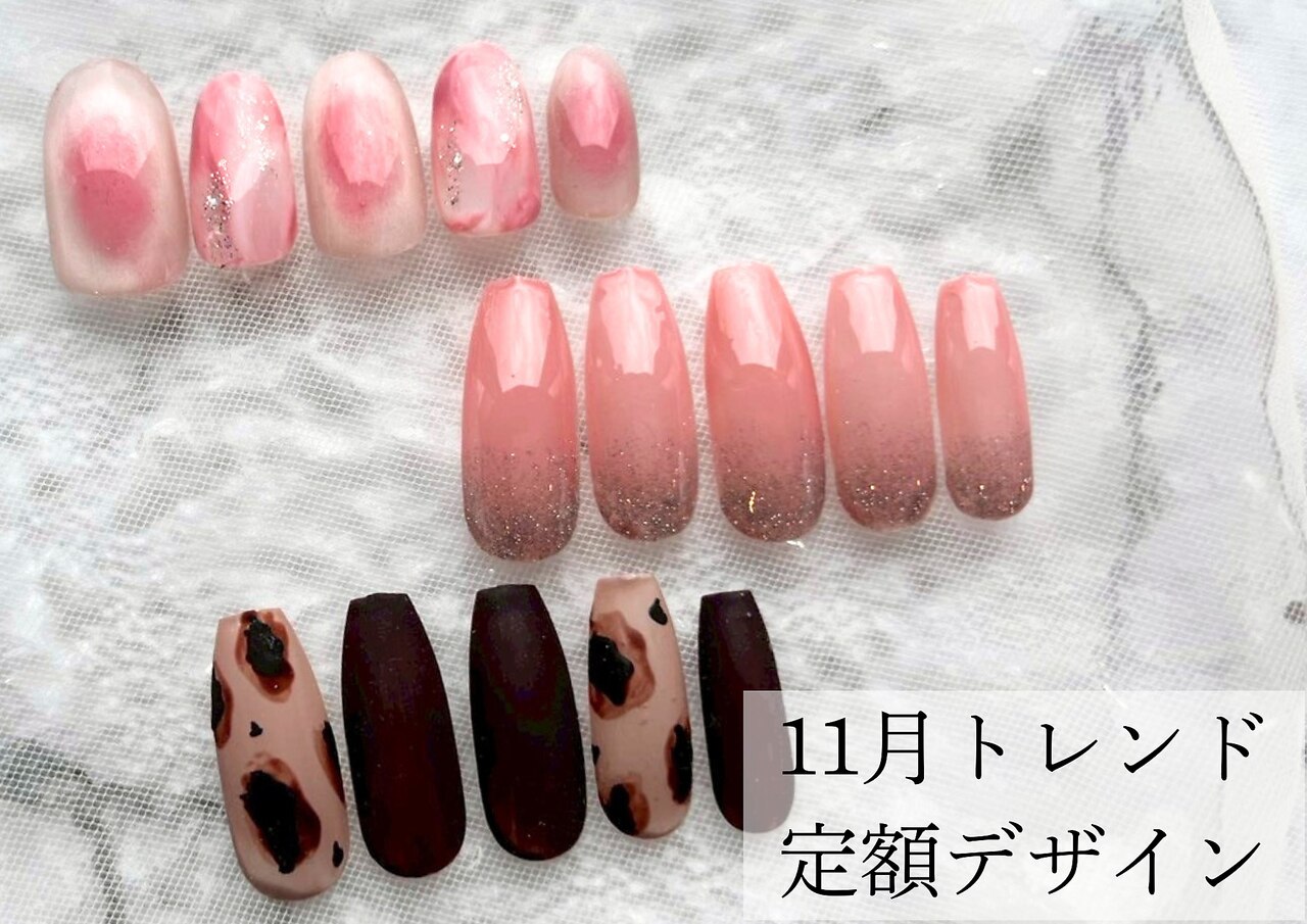 2025年-2026年冬トレンド】桃のネイルデザイン集｜人気順
