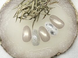 雪　ミルクマグ