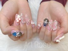 ネイルサロンアンドネイルスクールアートローズ 町田店(Art Rose)/推し活ネイル
