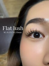 ラフアイラッシュ 千葉店(La:ugh eyelash)/フラットラッシュ140本