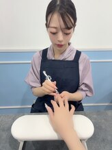アジュールネイル 大阪駅前第一ビル店(AzurNail)&nbsp;伊駒。 