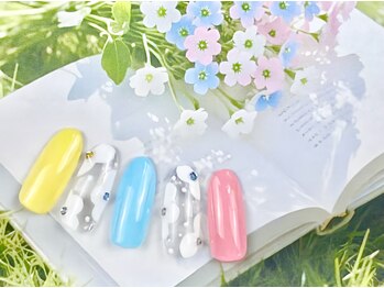 アチェロ(Acero)の写真/アセトン不使用＆丁寧施術で爪にやさしく♪ネイルデビューにもぴったりな美爪フィルイン専門サロン◎