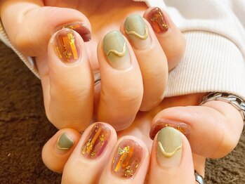 エスネイル(Snail)/べっ甲ネイル