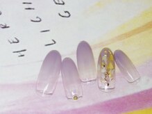 ネイルライフ(NailLife)/パープルシェルネイル