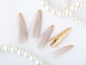 ティアリーネイル コレットマーレ店(Tiary Nail)/ラメフレンチ