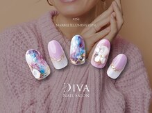 ネイルサロンディーバ 石橋店(Diva)/10本デザインSelectPlus¥9,680