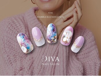ネイルサロンディーバ 石橋店(Diva)/10本デザインSelectPlus¥9,680