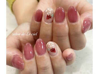 サロン ドゥ ル シエル(salon de Le ciel)/いちご*nail