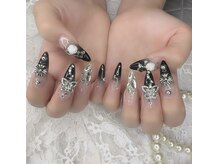 ローラネイル(Roller nail)/スカルプストーン乗せ放題¥12500
