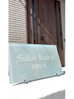 サロン カレア(Salon Kalea)/お店のNEW看板☆