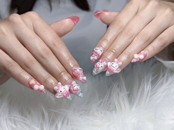アミネイル 中野(Ami Nail)/ワンホンガーリーネイル