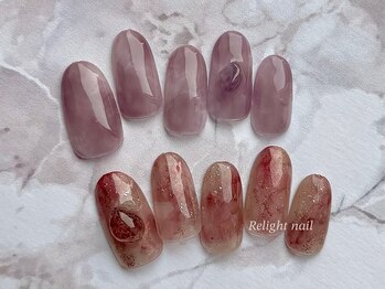 天然石ニュアンスネイル