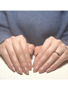 マルロ(MARLO)の写真/自爪を傷めないパラジェル使用で自爪に優しく艶感&美しいフォルムでワンランク上の"魅せる"指先に♪
