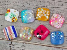 ネイルアンドアイラッシュ テラ 明石店(nail&eyelash Terra)/オフ+ケア付☆定額コース