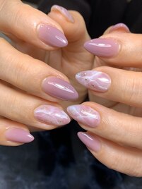 パープル大理石