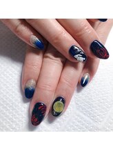 アレス 狛江店(ales)/秋アートネイル☆8800yen