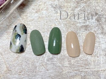ダリア トータルビューティー(Daria. total beauty)/ワンカラー　マットネイル　新川