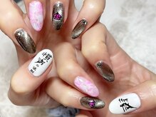 レディグリッター(Lady glitter)/推し活ネイル