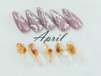 エイプリルプラス(April plus)/ニュアンスネイル