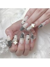 モカ 心斎橋(moca by Lee)/【Aina】千鳥ネイル