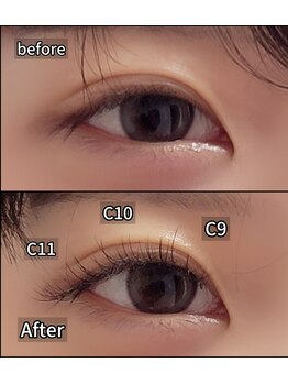 まつげちゃん☆ねいるちゃん/フラットラッシュ80本