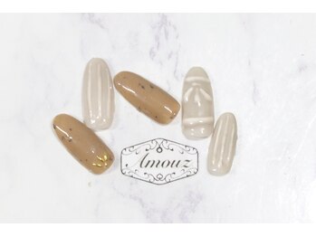 アモウズ(Amouz)/定額【テーマ:陶器ネイル】1
