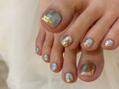 ミラーネイル　ニュアンス