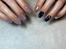 えむねいる(m.nail)/フラッシュ／ミラーネイル