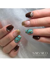 ネイルズニコ(Nails nico)/バレンタインネイル