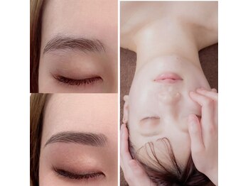 コカロ 浜松店(KOKARO)の写真/【口コミ3000件以上の人気小顔サロンプロデュース】究極◆『美眉WAX×小顔＋ボディコルギ』120分初回¥9800
