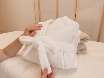 癒処 らいふく堂/全コースお着替えのご用意あり