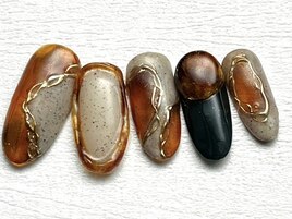 大人アクセサリ―　べっこう