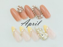 エイプリルプラス(April plus)/埋め尽くしネイル