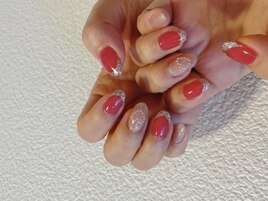 バレンタインネイルコース