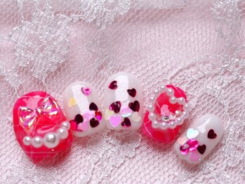 フェルタム バイ アリスボーテ 渋谷(Feltam by Arys beaute)/リボンハートバレンタイン