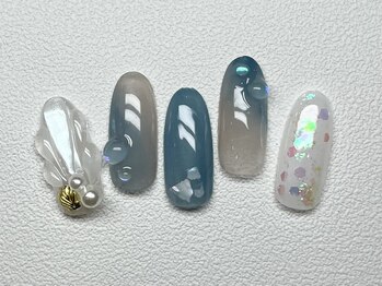 スリール(sourire by PRESS NAIL&EYELASH)/定額ハンド¥7,400(120分)