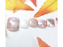 ラヴィネイル 京都駅前店 クレア(La Vie Nail claire)/2024秋冬フットNEWサンプル