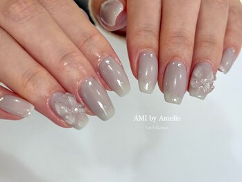 アミ バイ アメリ(AMI by Amelie)/ブルーグレーネイル:mikako