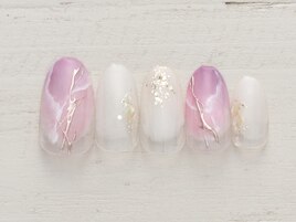 大理石ネイル　5990円