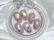 フェリスネイル 池袋店(Feliz Nail)の雰囲気（宝石/ビジュー★［池袋/パラジェル/韓国/ニュアンス/スカルプ］）