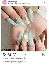 ノエル(Noel)/ネイルブック様で紹介されました