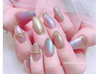 モチミィ(mochimy.)/*ニュアンスマグネットネイル*